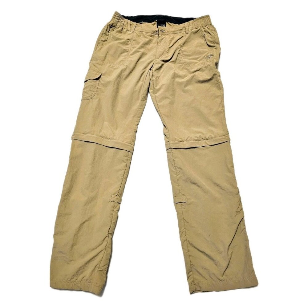 Karrimor Nylon Cargo Tan Pants Men's Sz 10 United Kingdom Brand Hiking Outdoors